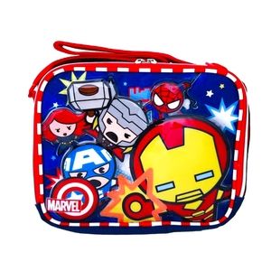 Marvel Avengers Lunch Bag Kid Boys Girls Funko Chibi Inspired Lunch Box Lunchbag